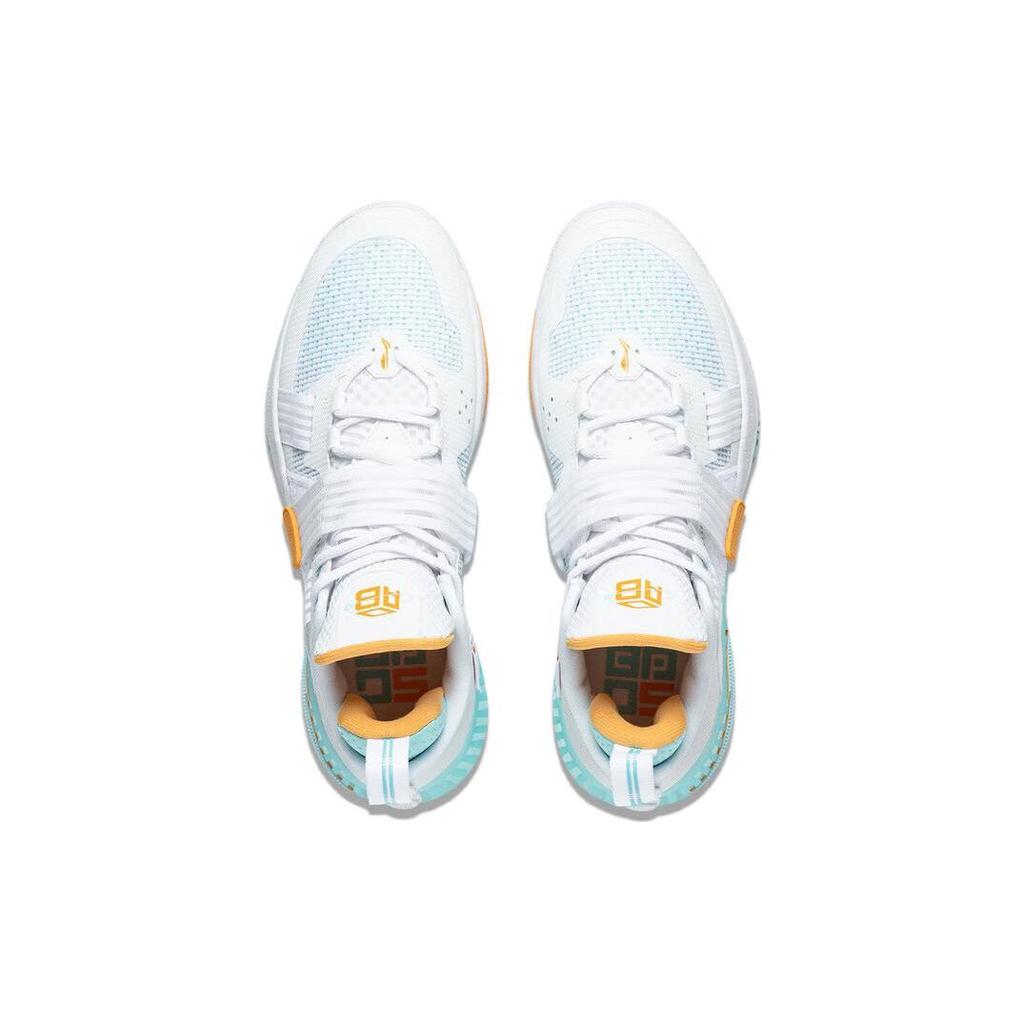 Баскетбольные кроссовки Li Ning Fury Durable Low Top мужские кроссовки белые синие ABFT019-5