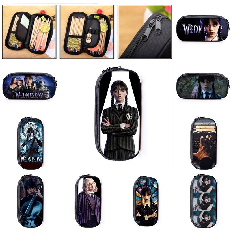 Addams The Addams Family Pencil Case Large Capacity Kid Student Gift