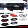 22.3cm*9CM Car Front Hood Bonnet Badge Grille Emblem Rear Trunk Stickers For Ford F350 F150 F250 F450 Edge Explorer Accessories