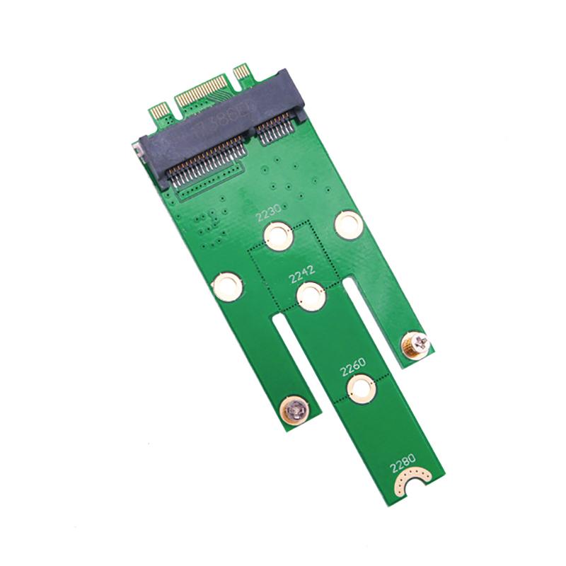 Ngff M.2 B Key To Msata Mini Pci-E Pci-Express Sata 3.0 Ssd поддерживает слот B Mode Msata Male Converter Adapter Card для 2242/2260