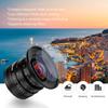 PERGEAR 12mm F2 II Широкоугольный Объектив с Фиксированным Фокусным Расстоянием Ручная Фокусировка 230г Компактный Легкий Конструкция с Фиксируемой Диафрагмой Красивое Боке X APS-C (Крепление Fuji)