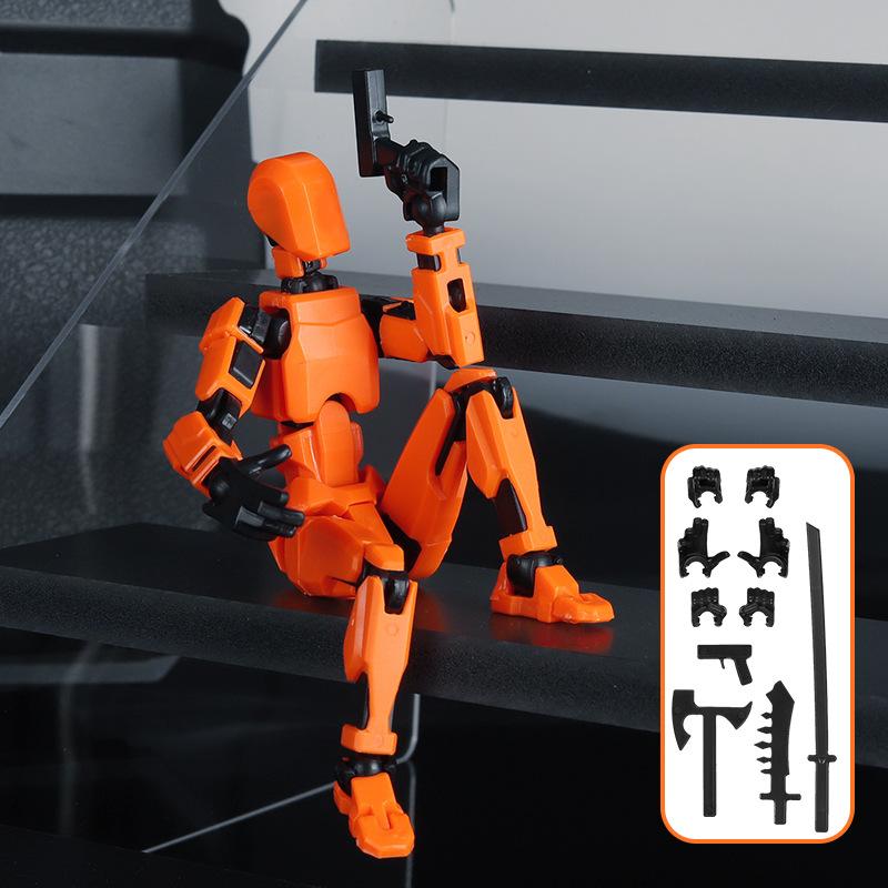 Кукла Spot, 13-суставная подвижная 3D-печатная кукла, кукла-манекен 3-го поколения, самодельный артефакт для декомпрессии всего тела