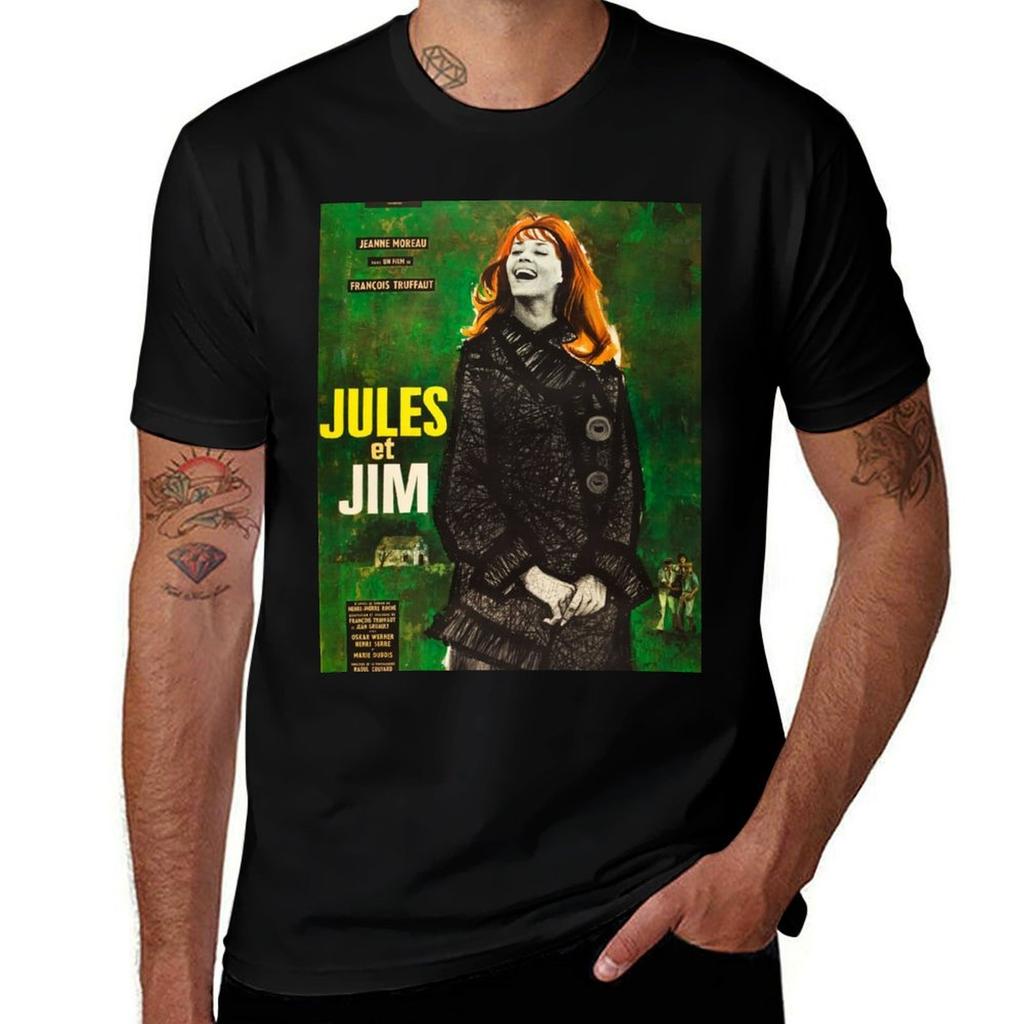 Jules et Jim TShirt Creative Graphic Tee Shirt
