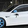 1 пара наклеек с рисунком паука для автомобиля, 3D-эффекты, теневые наклейки для автомобиля, наклейка на мотоцикл