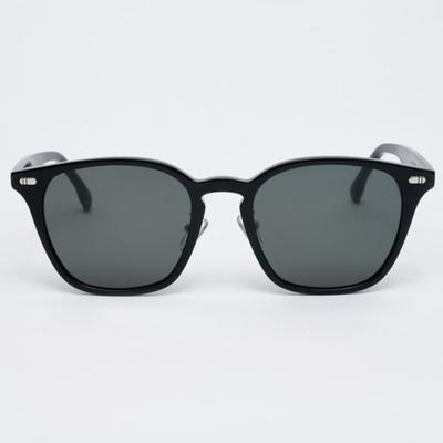 Aloeyewear [ALOXROUNZ] ARA1301 C1 0909 Ацетатные черные солнцезащитные очки
