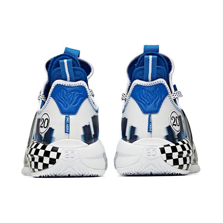 Anta Баскетбольные кроссовки GH2 Hayward Racing Performance с амортизацией, нескользящие, износостойкие, с поддержкой, средней высоты, мужские баскетбольные кроссовки 112111103-9(S-BOX)