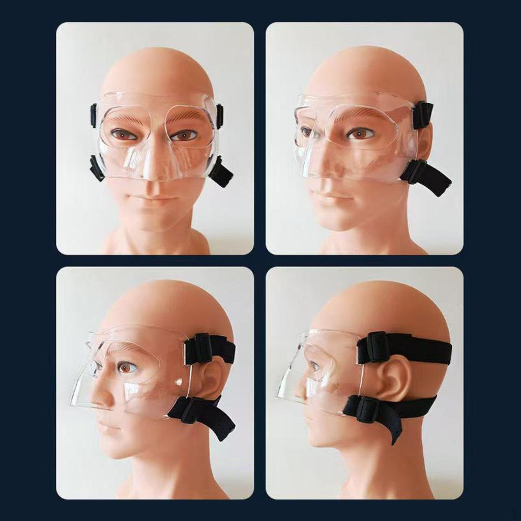 Face Guard for Injured Nose, Adjustable Foam Padding Sports Activities