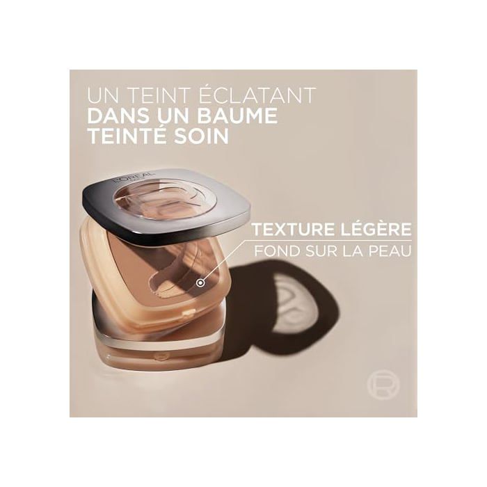 Baume teinté - L'Oréal Paris - Accord Parfait - Acide hyaluronique - Hydratant - Teinte 2 Rosy Light