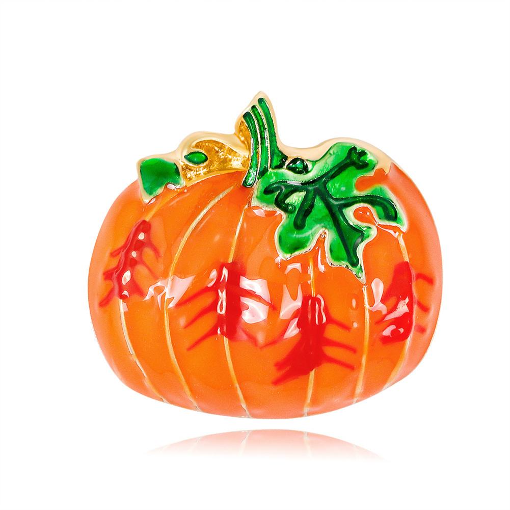 Halloween Pumpkin Metal Enemal Pins Badges Brooches Backpack Clothes DIY Decoration