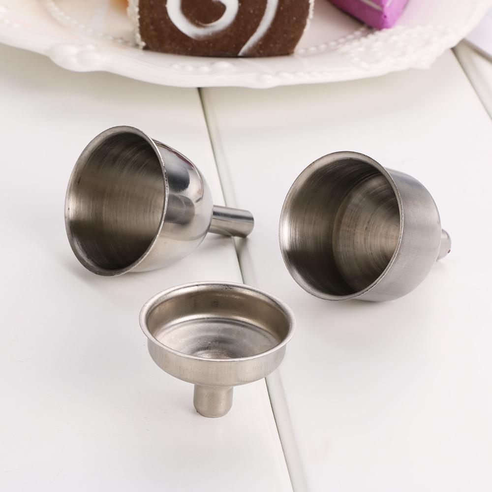 Canning Liquid Bar Kitchen Tool Filling Wine Small Mouth Stainless Steel Mini Funnel