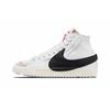 Nike Blazer Slip Resistant Mid top Skateboard Shoes Unisex White Red DD3111-100(Team443-S15)