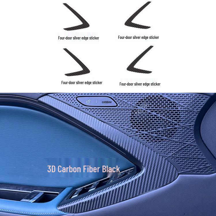 23 MG 7 Center Console Carbon Fiber Sticker for Interior Modification and Gear Protection