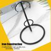 Iron Wand Display Stand Holder Ornament Shelves Pedestal Storage Support  for Home Office Decor
