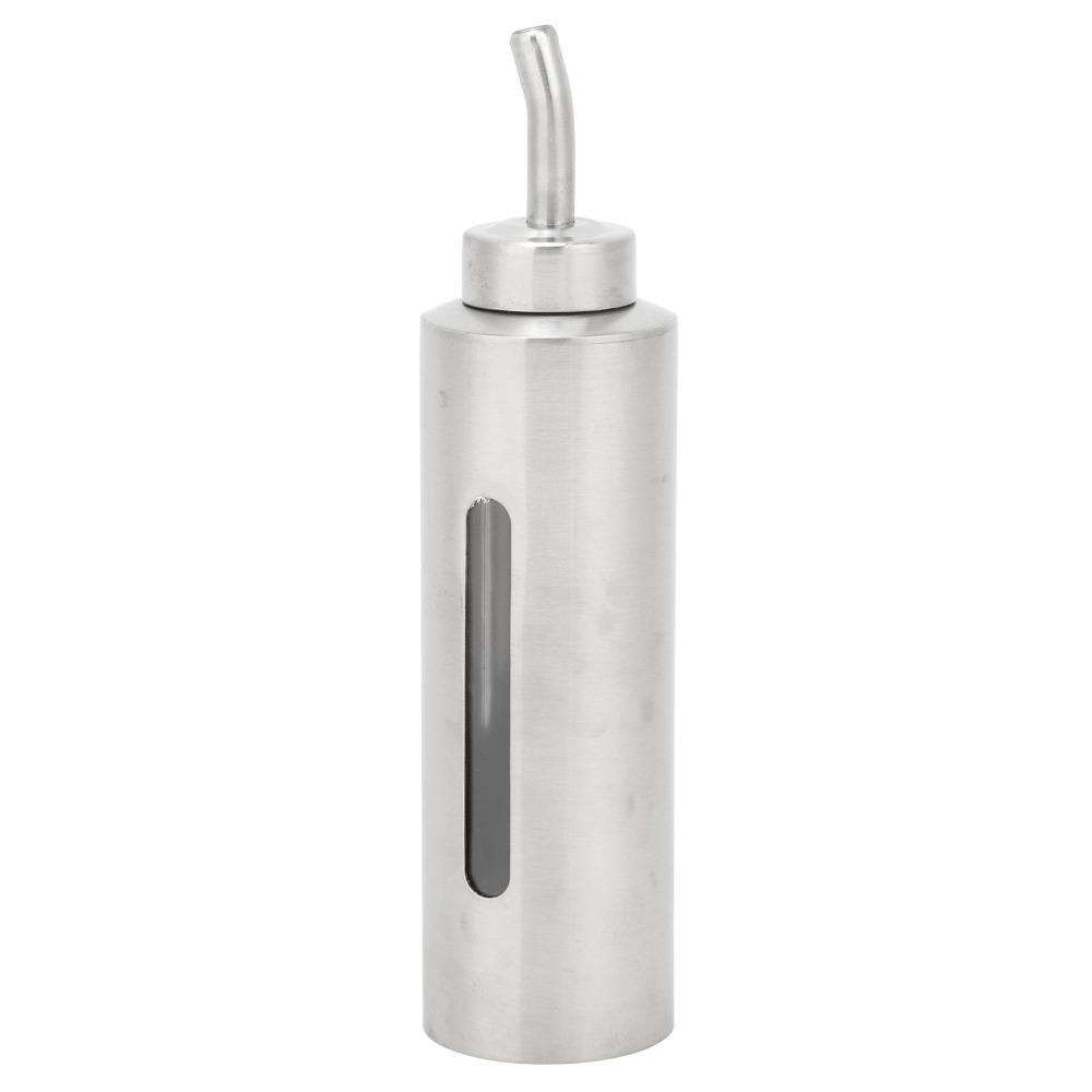 304 Stainless Steel Olive Oil Dispenser 150ml Liquid Condiment Holder Home Use