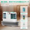 HAUSHOF Carpet Cleaner Rinser Washing Machine 400W Carpet Cleaning Machine Super Strong Suction Fabric Cleaner Fabric Washing Machine Steam Cleaner