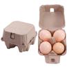 10 шт. Штабелируемый лоток для куриных яиц 4 ячейки Пустая коробка для хранения яиц Контейнеры для яиц Холодильник