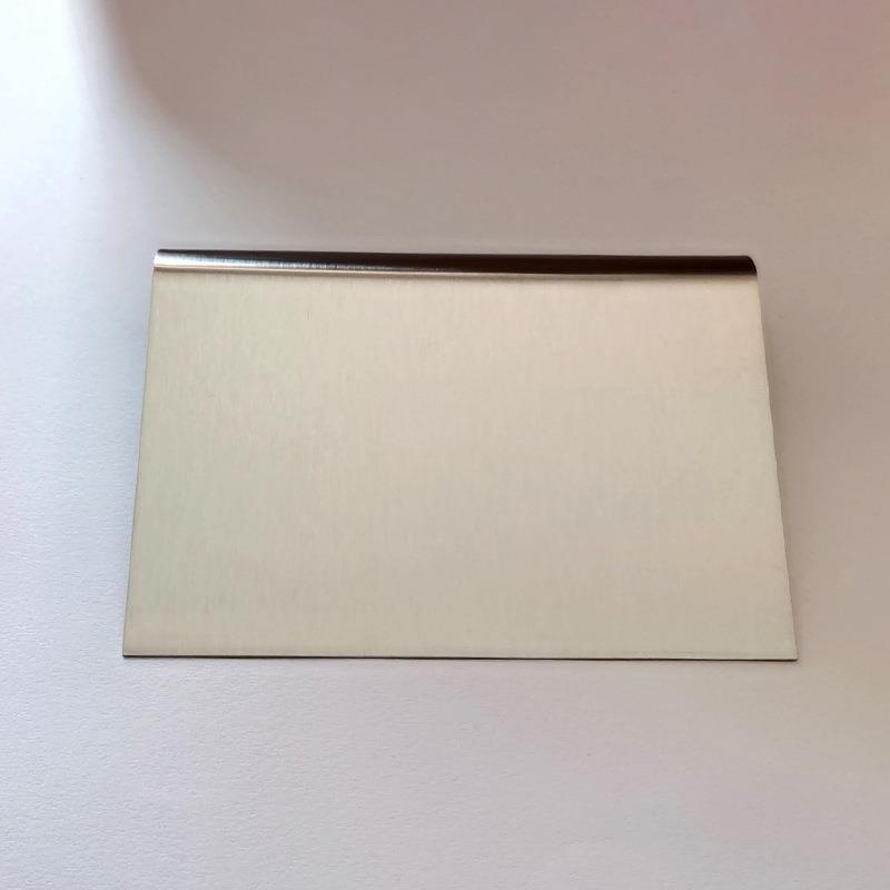 Stainless Steel Cake and Dough Scraper Knife