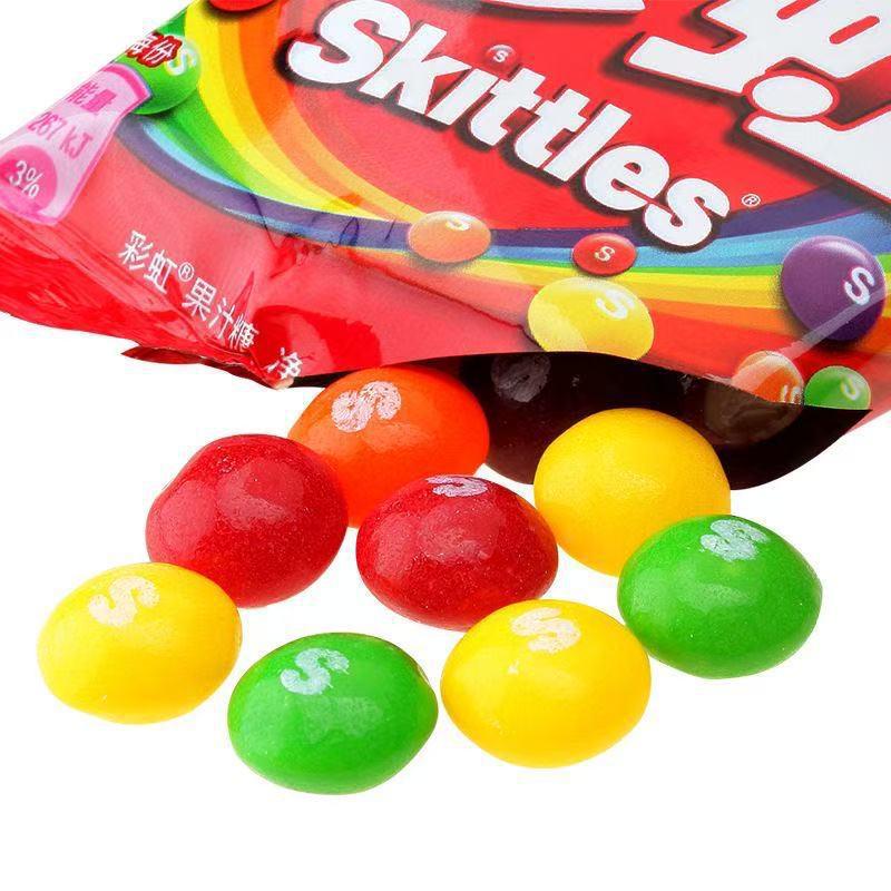 Arrow Rainbow Candy: 40 Packs of 9g Individually Wrapped Fruit Juice Gummies, Original Flavor – Perfect for Kids and Weddings.