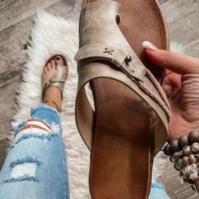 Женская обувь большого размера, женские тапочки, летние сандалии, новые женские туфли на плоской подошве, пляжные женские шлепанцы