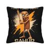 Tung Tung Tung Sahur Brainrot Funny Pillow Case  Comfy Pillow Cover Kawaii Pillowcases For Sofa Home Decoration