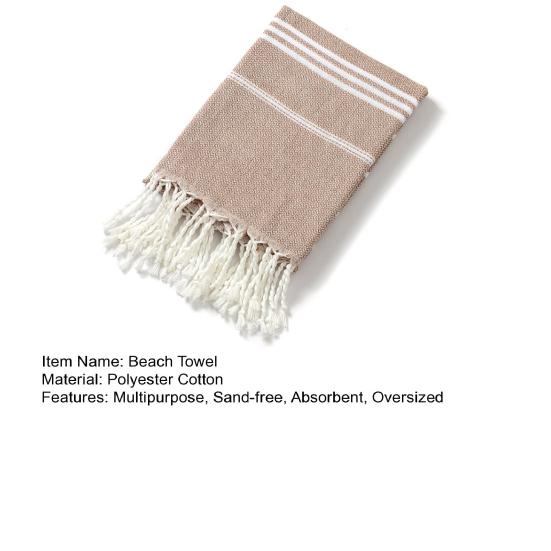 Турецкое пляжное полотенце 36x70 дюймов, большое, быстросохнущее полотенце, впитывающее, для плавания, турецкое