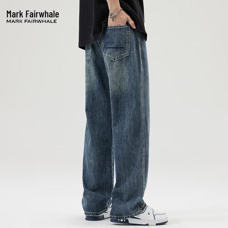 Мужские джинсы прямого кроя от Mark Fairwhale