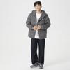 New Balance Пуховик Стандартный Мужской Серый AMJ23344-ZNC