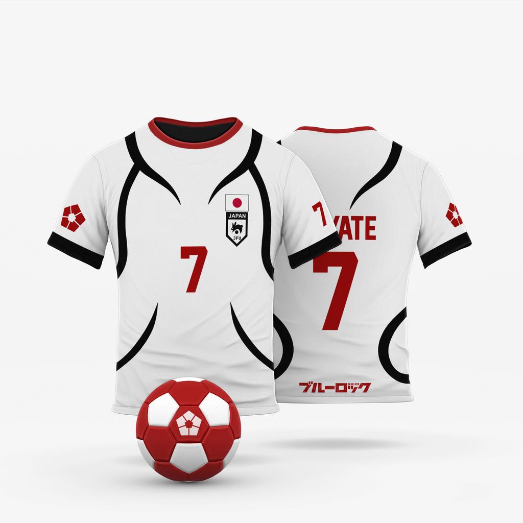 Синий замок Япония U20 белый мультфильм аниме косплей мужской трикотаж летний короткий рукав детские футболки топы 2024 мода женская футболка