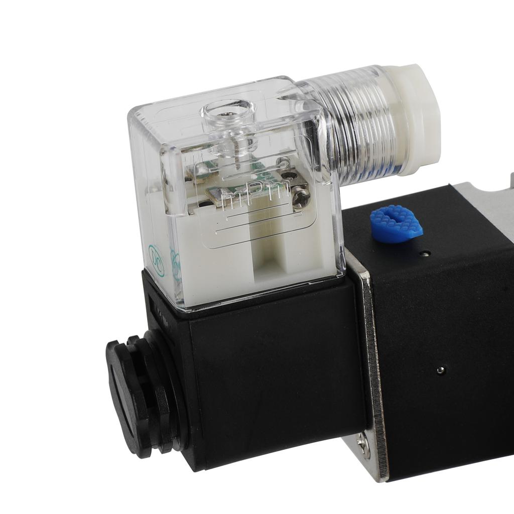 4V310-10 5 Way 2 Position PT3/8" DC 12V Pneumatic Electric Solenoid Air Valve