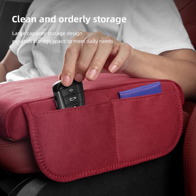 XMVPW1 For BMW Car Armrest Box Height Pad Elbow Protection Mat For BMW i3 i4 E46 E90 E60 F30 F10 X1 X2 X3 X5 X4 X6 X7 G30 G20 G32 G11 G