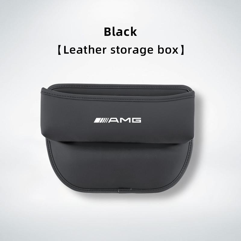 JAEZI1 Leather Car Seat Gap Organizer Box Leak-proof Storage Bag For Mercedes Benz AMG GLC W203 W206 W220 W205 W211 W212 W201 W210 W108