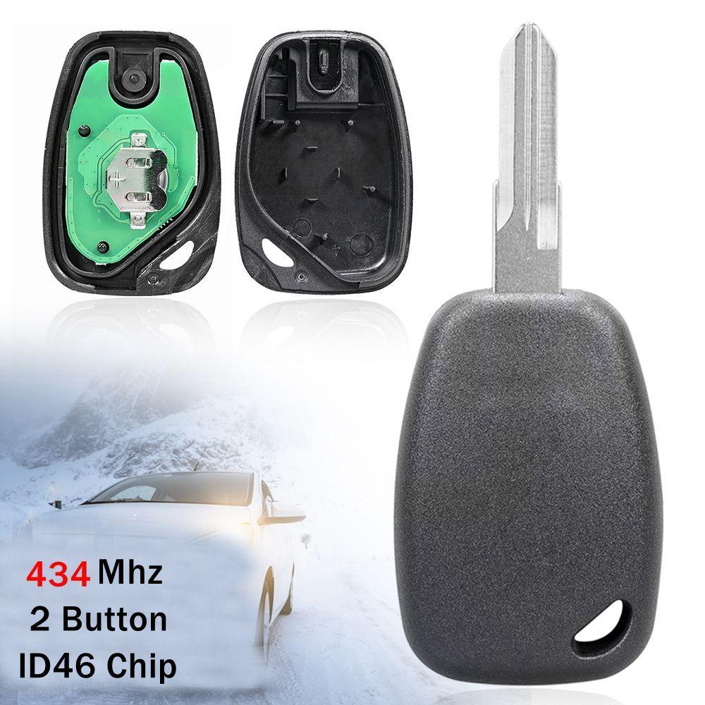 for Car Vehicles 434MHz Auto Parts & Accessories Remote Key fob Remote Car Key Keyless 2 Button
