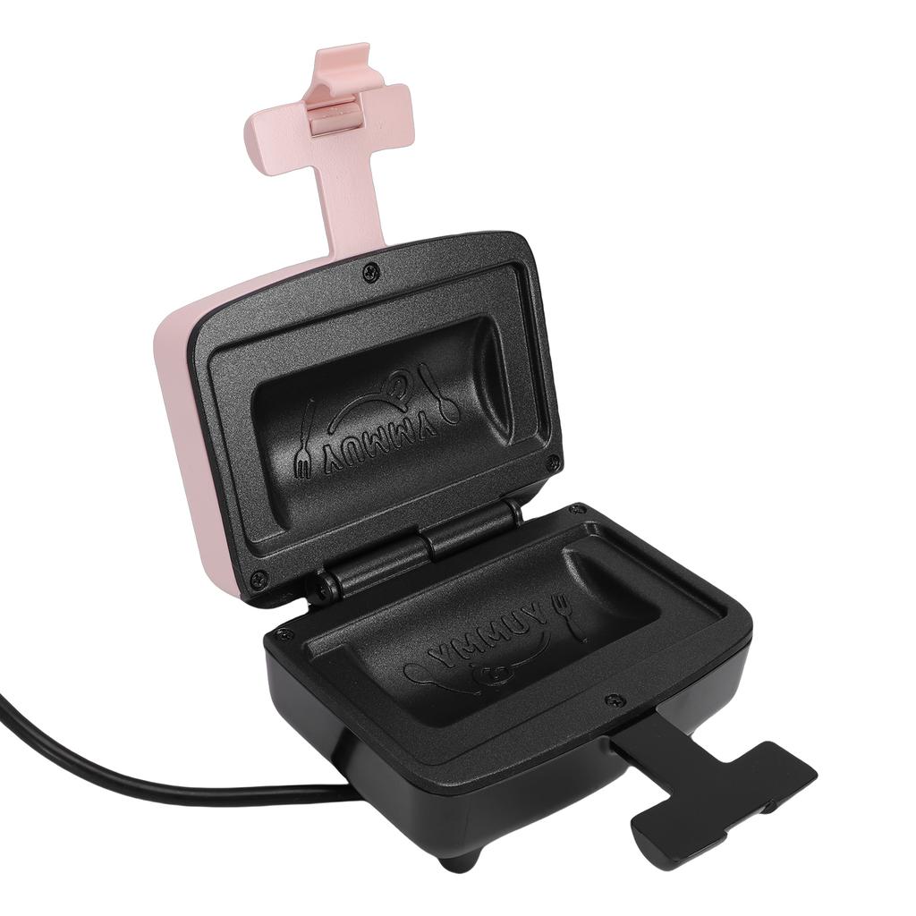 Electric Sandwich Maker Two Sided Heating Mini Sandwich Press Breakfast Machine with Non Stick Plate US Plug 110V
