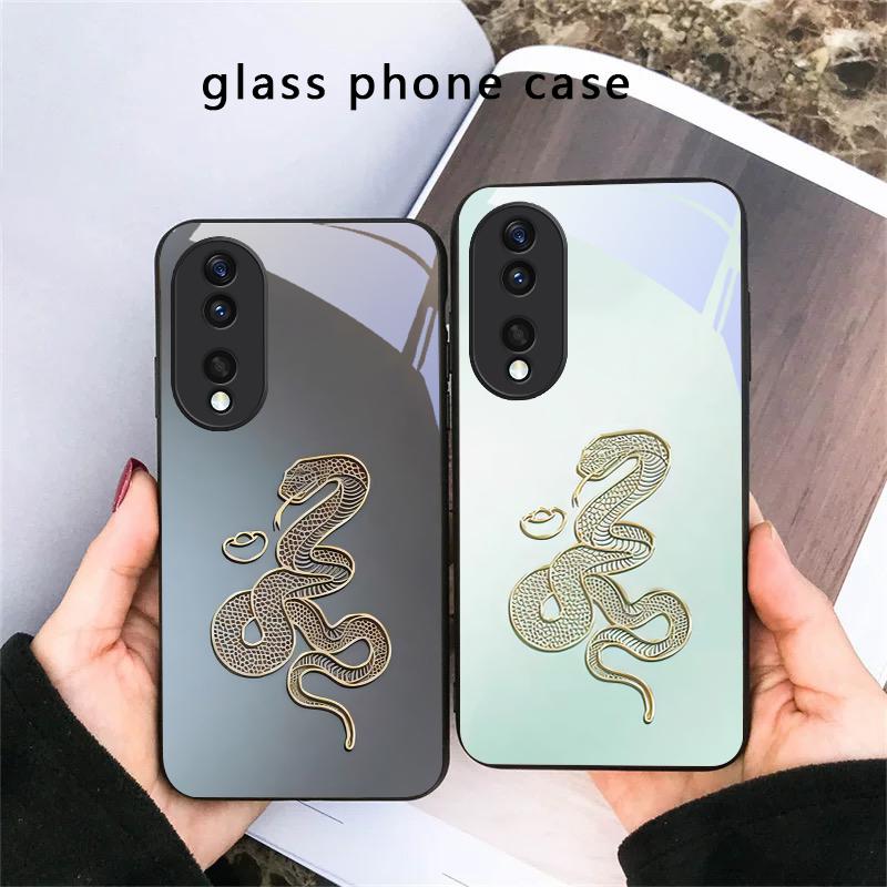 Секретный узор Xuanjin Для Honor X5 Plus X30 X9c Smart X5b X9a X30 Max X50i 30 Pro 50 Pro 70 90Smart 200 Lite Стеклянный Чехол для Телефона