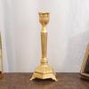 1pcs European-style Elegant Temperament Hotel Home Living Room Candle Holder, Metal Retro Long and Short Optional