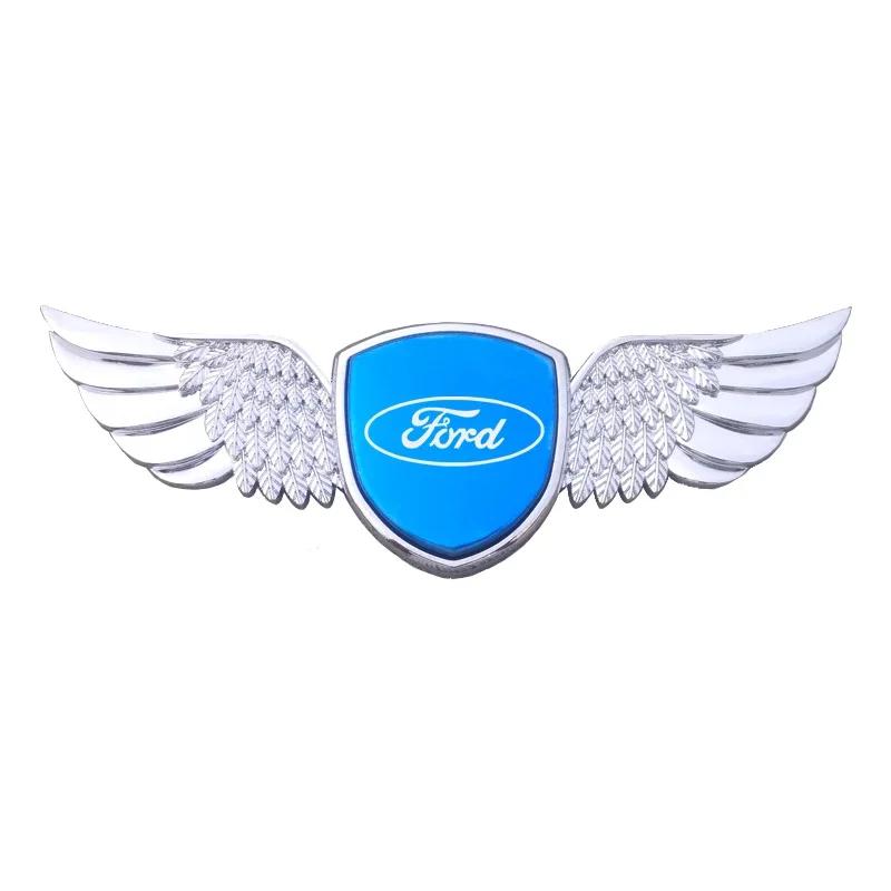 Car Front Hood Cover Badge Sticker Emblem Decal for Ford Focus Transit Explorer Ranger Roush S MAX Kuga Fiesta Mondeo EscapeWT6