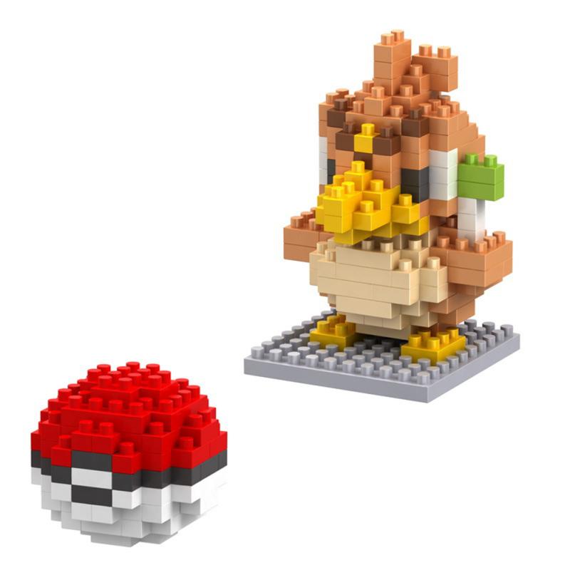 Lego Pokemon Pikachu Series Minifigures Строительные блоки Игрушки для детей Вентиляторы Подарки на день рождения
