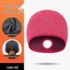 Winter Fleece Ponytail Hat: Windproof, Quick-Dry, Ear-Protecting for Running, Hiking, Cycling