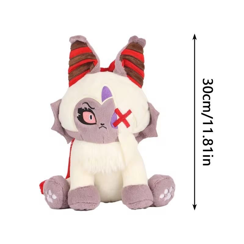 Горячий Кот Плюшевая Игрушка Забавный Энджел Даст Аластор ТВ Фанаты Коллекционирование Подарок Милая Хлопковая Набивная Плюшевая Кукла Дети на Подарок на День Рождения