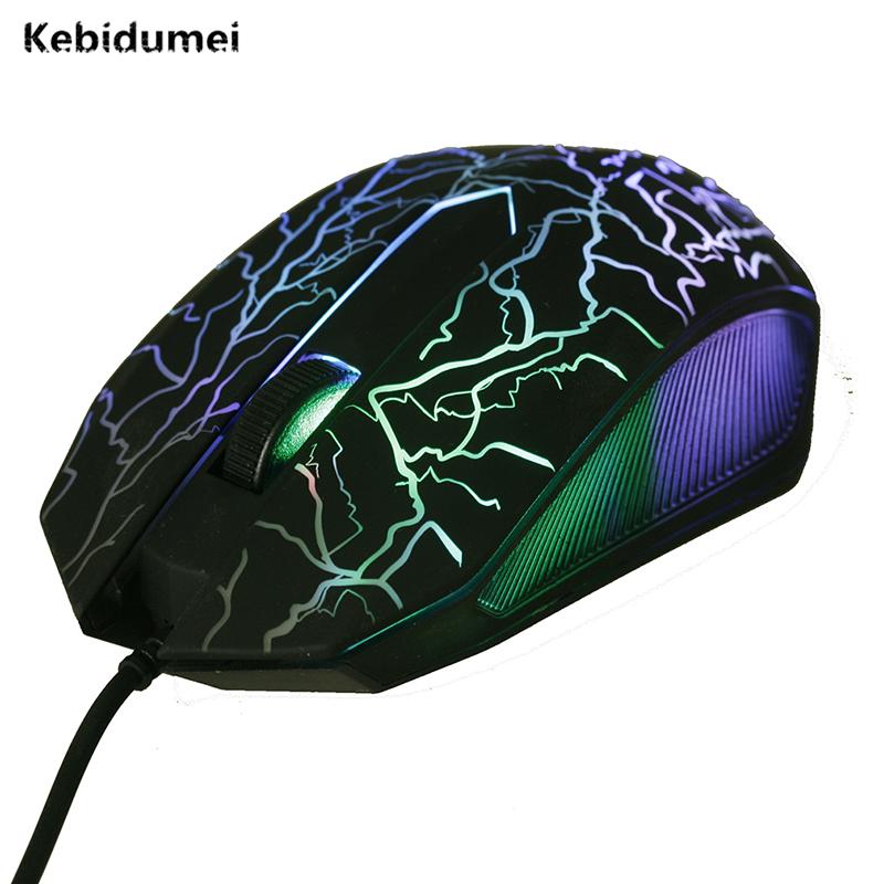 Проводная мышь 2400 DPI LED USB 3 кнопки профессиональная сверхточная игровая мышь для LOL для Dota 2 геймер компьютерные игровые мыши для ПК