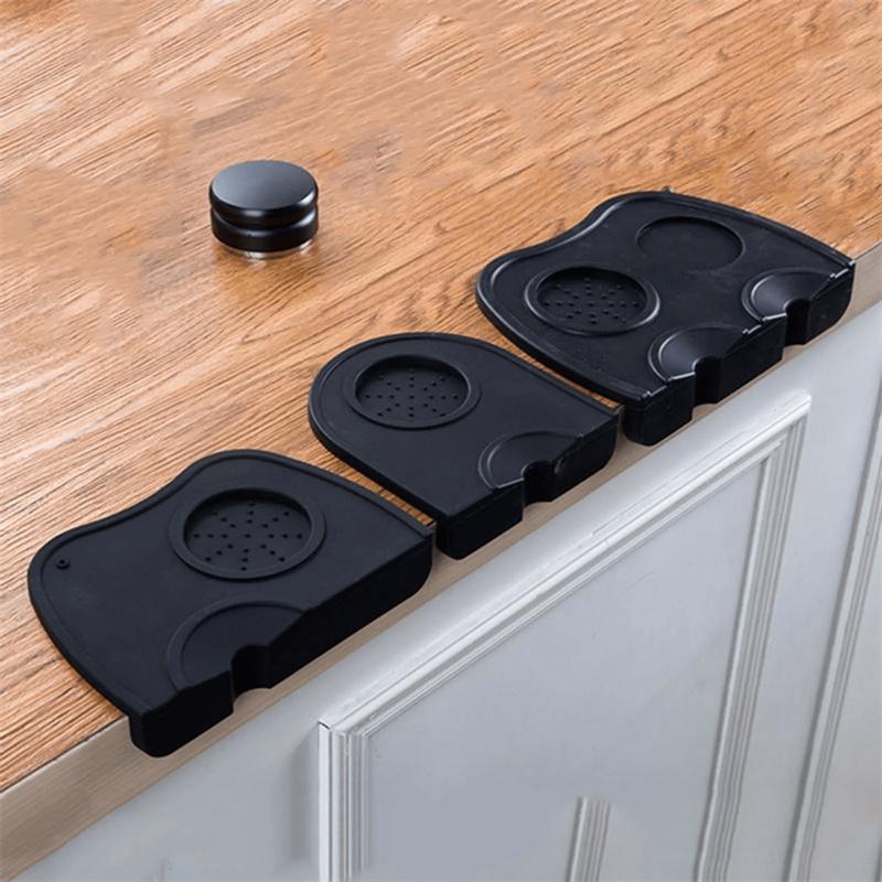 Коврик для темперирования кофе эспрессо силиконовый держатель для темперирования угловой коврик противоскользящий коврик для темперирования кофейная посуда бариста инструменты для трамбования