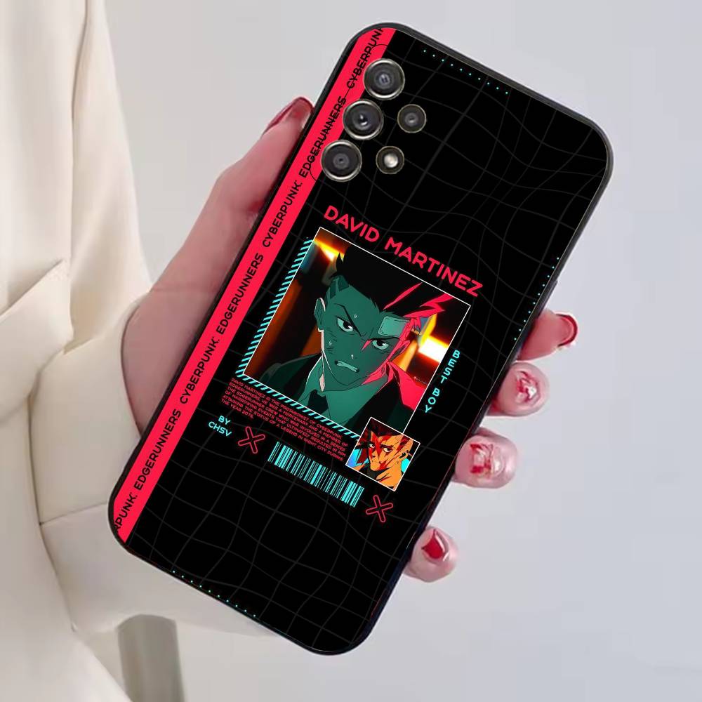 Чехол для телефона Game C-Cyberpunk Черный Силикон Мягкий Для Samsung S25,S24,S21,S22,S23,S30,Ultra,S20,Plus,Fe,Lite