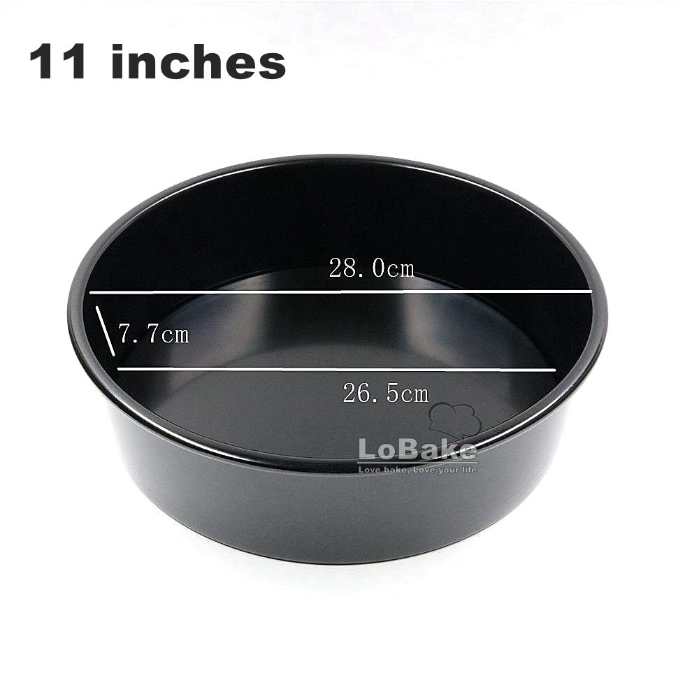 4-12 дюймов Антипригарная форма со съемным дном Круглая форма Алюминиевая форма для шифонового пирога Форма для хлеба Формы для кексов Противни Жесть DIY Выпечка