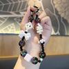 Anti-Lost Mobile Phone Lanyard Strap Hand-beaded Car Keychain Creative Phone Hand Rope