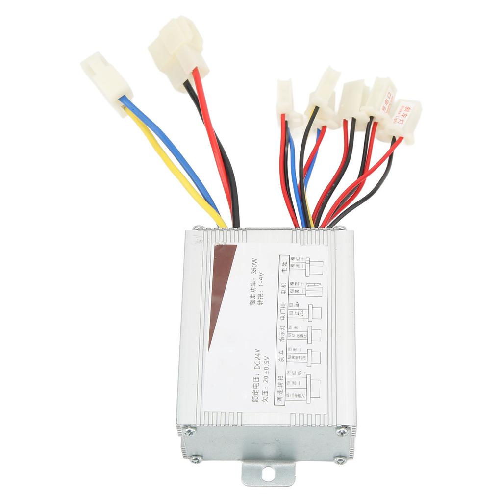 Brushless Controller Kit Aluminum Alloy Rubber Controller Grip Set for Electric Bikes Motorcycles 36V 48V 350W