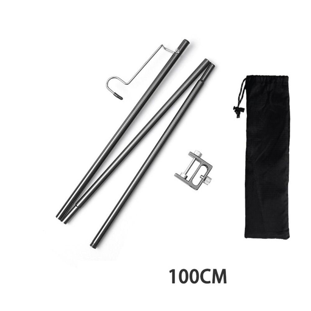 Lamp Post Pole Light Holder Foldable Lantern Stand Fishing Light Pole Camping Post Pole Lamp Pole