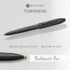 Cross Шариковая ручка Townsend Midnight Black подлинный импортный продукт на масляной основе NAT0042-62