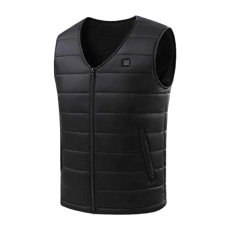 14 Area Heated Vest Warm Gilet Winter Electric USB Jacket Men Women Heating Coat Thermal