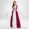 Halloween Court Princess Queen Costume, Retro Drama Stage Costume