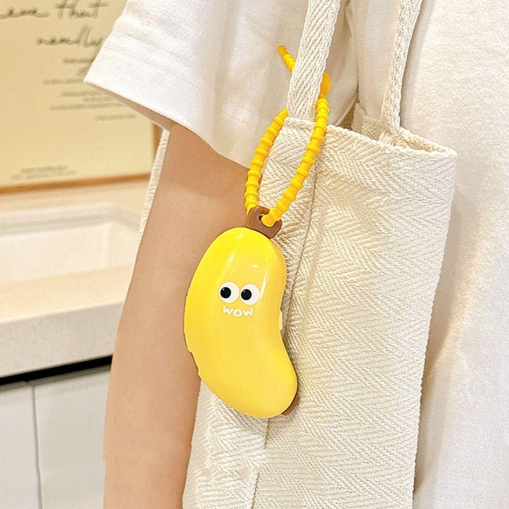 2Set 2 In 1 Banana Shape Toothbrush Cover Dustproof Toothbrush Dust Clamp Travel